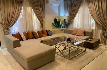 Duplex - 3 Bedrooms - 3 Bathrooms for rent in Street 102 - West Somid - 6 October City - Giza