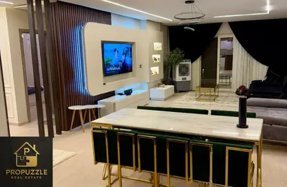 Apartment - 3 Bedrooms - 3 Bathrooms for rent in New Cairo Centre - North Teseen St. - The 5th Settlement - New Cairo City - Cairo