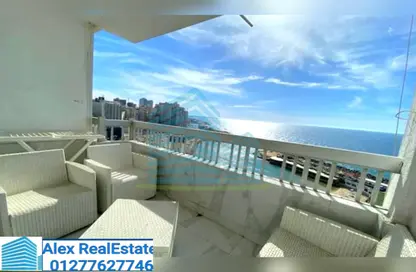 Apartment - 2 Bedrooms - 2 Bathrooms for rent in Al Geish Road - Glim - Hay Sharq - Alexandria