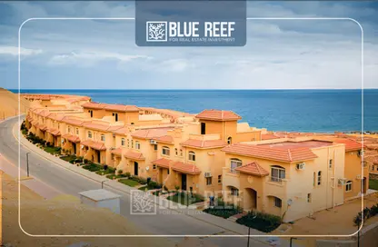 منزل مزدوج - 3 غرف نوم - 3 حمامات للبيع في تلال السخنة - العين السخنة - السويس