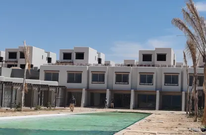 Chalet - 3 Bedrooms - 2 Bathrooms for sale in Hacienda West - Ras Al Hekma - North Coast