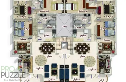 Villa - 3 Bedrooms - 3 Bathrooms for sale in 1st Settlement Post office St. - The 1st Settlement - New Cairo City - Cairo
