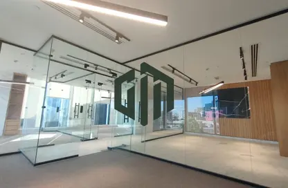 Office Space - Studio - 1 Bathroom for rent in The Water Way - North Investors Area - New Cairo City - Cairo