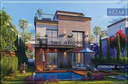 Twin House - 4 Bedrooms - 4 Bathrooms for sale in Azzar - 5th Settlement Compounds - The 5th Settlement - New Cairo City - Cairo