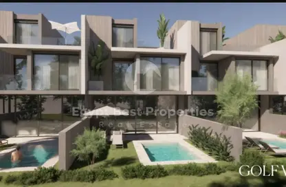 Villa - 4 Bedrooms - 3 Bathrooms for sale in Modon Golf Town - The 6th Settlement - New Cairo City - Cairo