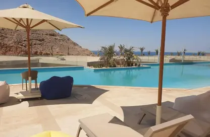 Chalet - 2 Bedrooms - 2 Bathrooms for sale in IL Monte Galala - Al Ain Al Sokhna - Suez