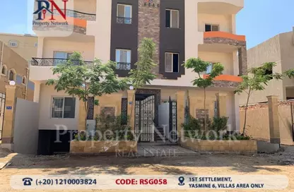 Apartment - 3 Bedrooms - 2 Bathrooms for sale in El Yasmeen 6 - El Yasmeen - New Cairo City - Cairo
