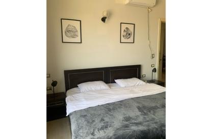 Apartment - 1 Bedroom - 1 Bathroom for rent in Palm Hills Village Gate - South Investors Area - New Cairo City - Cairo