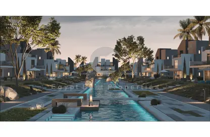 Townhouse - 4 Bedrooms - 4 Bathrooms for sale in Hills of one - New Zayed City - Sheikh Zayed City - Giza