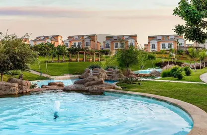 Twin House - 4 Bedrooms - 4 Bathrooms for rent in Layan Residence - 5th Settlement Compounds - The 5th Settlement - New Cairo City - Cairo