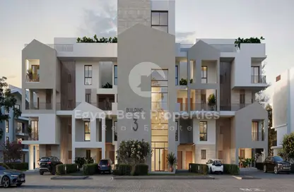 Apartment - 2 Bedrooms - 3 Bathrooms for sale in Elan - Cairo Gate - Sheikh Zayed Compounds - Sheikh Zayed City - Giza