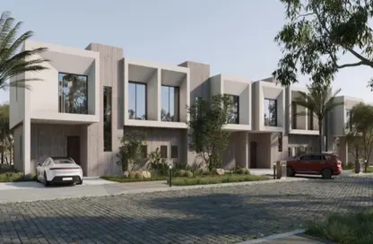 Twin House - 4 Bedrooms - 4 Bathrooms for sale in Solana - New Zayed City - Sheikh Zayed City - Giza