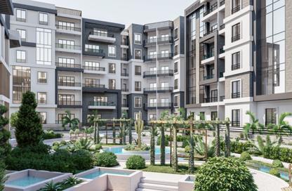 Apartment - 3 Bedrooms - 2 Bathrooms for sale in Cairo University Compound - Sheikh Zayed Compounds - Sheikh Zayed City - Giza