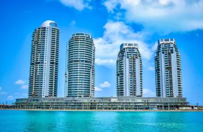 Apartment - 2 Bedrooms - 2 Bathrooms for sale in North Edge Towers - New Alamein City - Al Alamein - North Coast