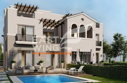Villa - 6 Bedrooms - 7 Bathrooms for sale in Palm Hills New Cairo - 5th Settlement Compounds - The 5th Settlement - New Cairo City - Cairo