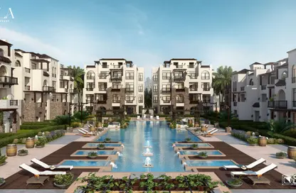 Penthouse - 3 Bedrooms - 3 Bathrooms for sale in Cala - Sahl Hasheesh - Hurghada - Red Sea