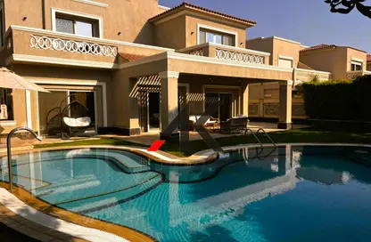 فيلا - 5 غرف نوم - 7 حمامات للايجار في بارادايس - امتداد المستثمرين الشمالية - مدينة القاهرة الجديدة - القاهرة