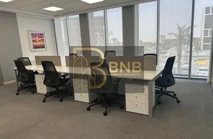 مساحات مكتبية - استوديو - 2 حمامات للايجار في كايرو فيستيفال سيتى - المستثمرين الشمالية - مدينة القاهرة الجديدة - القاهرة