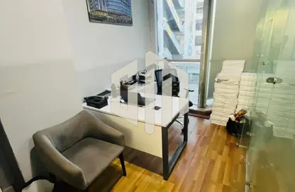 Office Space - Studio - 1 Bathroom for sale in V90 - North Teseen St. - The 5th Settlement - New Cairo City - Cairo