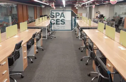 Office Space - Studio - 1 Bathroom for rent in Bank Center Street - South Teseen St. - The 5th Settlement - New Cairo City - Cairo