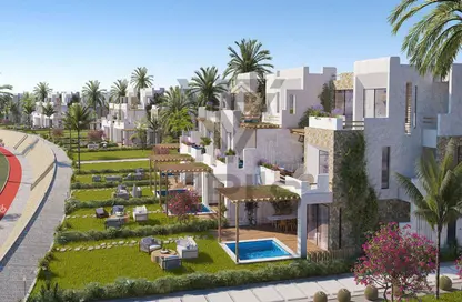 Townhouse - 3 Bedrooms - 3 Bathrooms for sale in Al Masyaf - Ras Al Hekma - North Coast