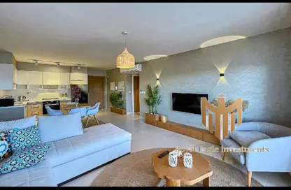 Chalet - 2 Bedrooms - 2 Bathrooms for rent in Marassi - Sidi Abdel Rahman - North Coast