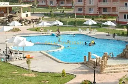 Chalet - 3 Bedrooms - 1 Bathroom for sale in Marseilia Beach 1 - Marseilia - Markaz Al Hamam - North Coast