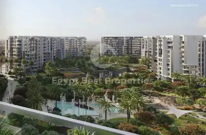 Apartment - 2 Bedrooms - 2 Bathrooms for sale in Park Side Residence - Zed Towers - Sheikh Zayed Compounds - Sheikh Zayed City - Giza