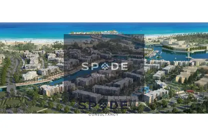 Townhouse - 4 Bedrooms - 3 Bathrooms for rent in Marassi - Sidi Abdel Rahman - North Coast
