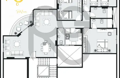 Villa - 7+ Bedrooms - 7+ Bathrooms for sale in West Somid - 6 October City - Giza