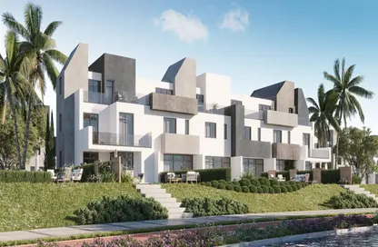 Townhouse - 3 Bedrooms - 3 Bathrooms for sale in Rivers - New Zayed City - Sheikh Zayed City - Giza