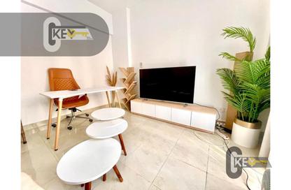Apartment - 1 Bedroom - 1 Bathroom for rent in Talaat Mostafa St. - Rehab City Second Phase - Al Rehab - New Cairo City - Cairo