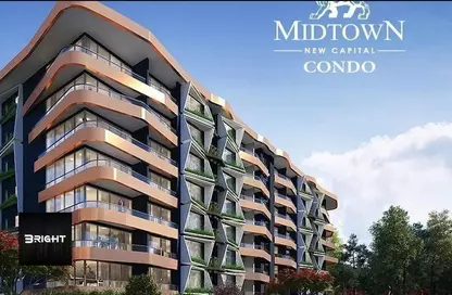 Apartment - 2 Bedrooms - 2 Bathrooms for sale in Midtown Condo - New Capital Compounds - New Capital City - Cairo