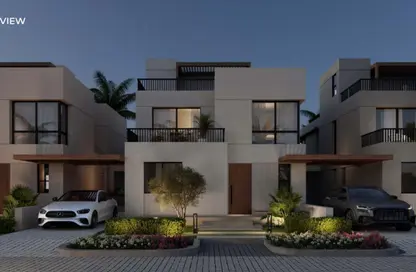 Townhouse - 3 Bedrooms - 3 Bathrooms for sale in O West - 6 October Compounds - 6 October City - Giza