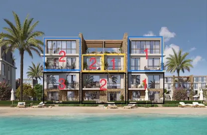 Chalet - 2 Bedrooms - 2 Bathrooms for sale in Silver Sands - Qesm Marsa Matrouh - North Coast