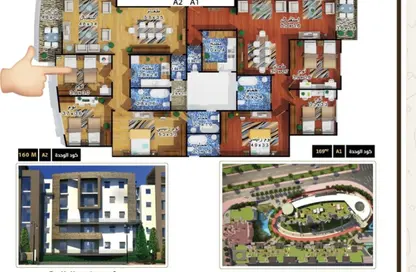 Apartment - 3 Bedrooms - 2 Bathrooms for sale in New Heliopolis - Cairo