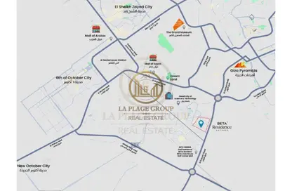 Apartment - 2 Bedrooms - 2 Bathrooms for sale in BETA Residence - Hadayek October - 6 October City - Giza