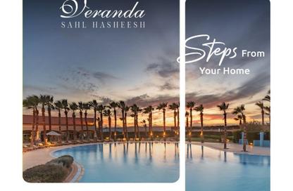 Chalet - 2 Bedrooms - 2 Bathrooms for sale in Veranda - Sahl Hasheesh - Hurghada - Red Sea