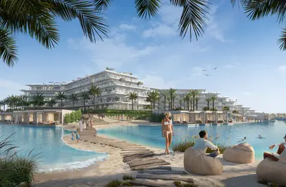 Chalet - 2 Bedrooms - 2 Bathrooms for sale in Ramla Lakeside - Qesm Ad Dabaah - North Coast