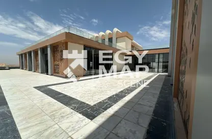 Office Space - Studio - 4 Bathrooms for rent in South Teseen St. - The 5th Settlement - New Cairo City - Cairo