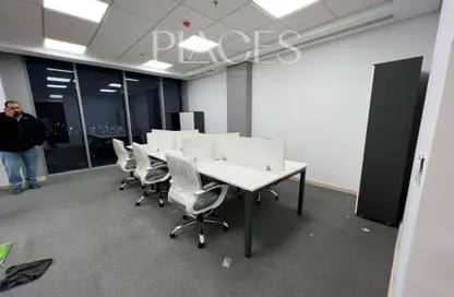 Office Space - Studio - 2 Bathrooms for rent in Cairo Festival City - North Investors Area - New Cairo City - Cairo