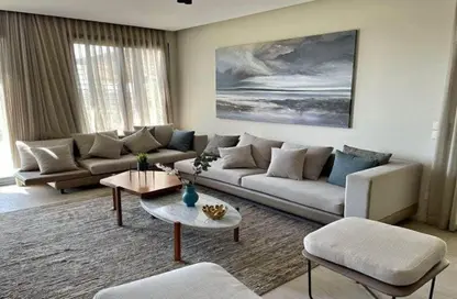 Apartment - 2 Bedrooms - 2 Bathrooms for sale in Rivers - New Zayed City - Sheikh Zayed City - Giza