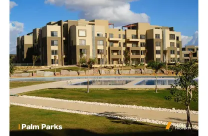 Apartment - 2 Bedrooms - 2 Bathrooms for sale in Palm Parks   Palm Hills - South Dahshur Link - 6 October City - Giza