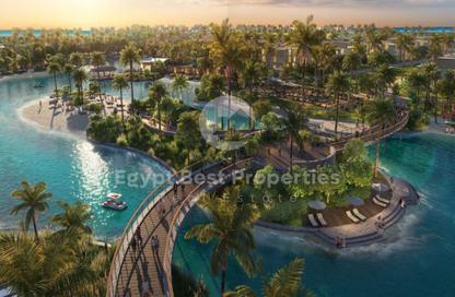 Chalet - 3 Bedrooms - 3 Bathrooms for sale in Ramla Lakeside - Qesm Ad Dabaah - North Coast