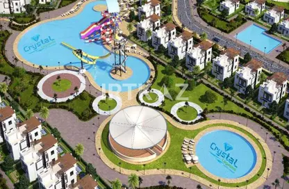 Chalet - 2 Bedrooms - 2 Bathrooms for sale in Crystals North Coast - Qesm Marsa Matrouh - North Coast
