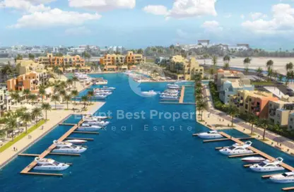 Townhouse - 3 Bedrooms - 4 Bathrooms for sale in Fanadir Bay - Al Gouna - Hurghada - Red Sea
