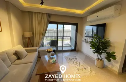 Apartment - 2 Bedrooms - 2 Bathrooms for rent in Park Side Residence - Zed Towers - Sheikh Zayed Compounds - Sheikh Zayed City - Giza