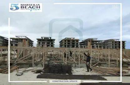 شاليه - 2 غرف نوم - 2 حمامات للبيع في مارسيليا بيتش 5 - راس الحكمة - الساحل الشمالي