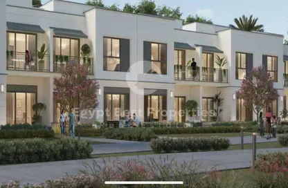 Townhouse - 3 Bedrooms - 3 Bathrooms for sale in Belle Vie - New Zayed City - Sheikh Zayed City - Giza Townhouse - 3 Bedrooms - 3 Bathrooms for sale in Belle Vie - New Zayed City - Sheikh Zayed City - Giza