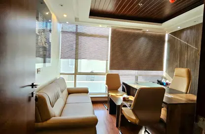 Office Space - Studio - 2 Bathrooms for rent in Cairo Festival City - North Investors Area - New Cairo City - Cairo